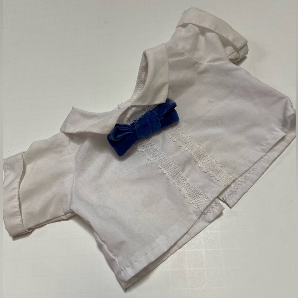 Vintage 1980’s 3 piece Cabbage Patch Kids blue/white doll outfit - Picture 4 of 8